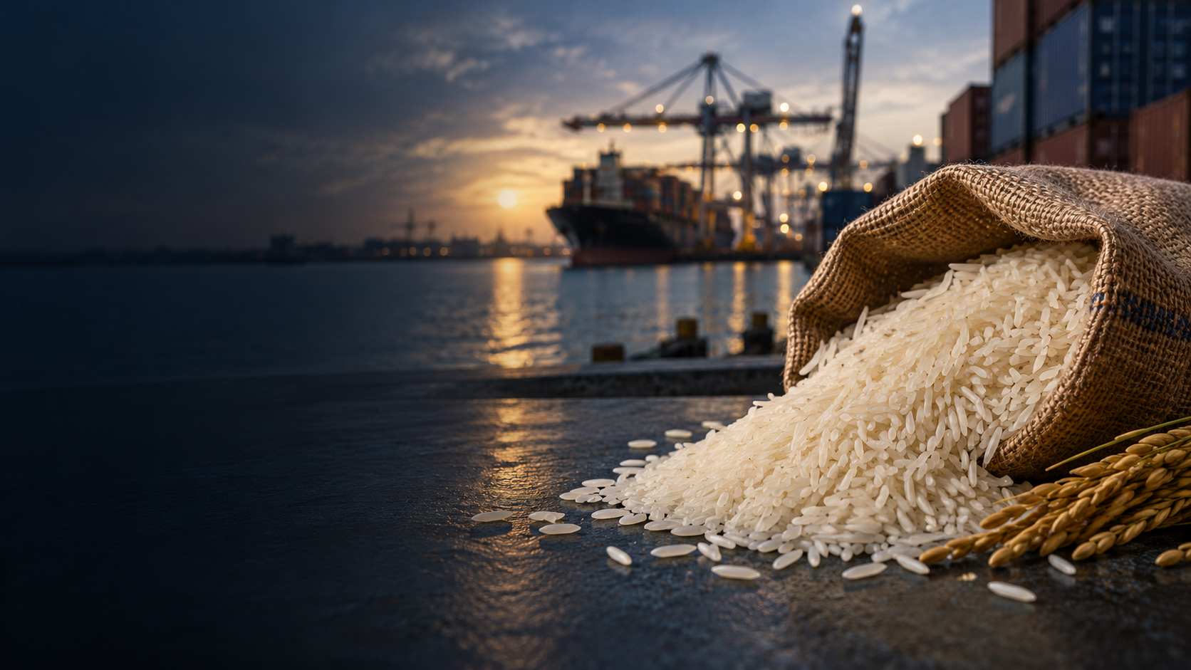 Indian paddy field at harvest — origin of Pansuriya Global's Basmati and Non-Basmati rice