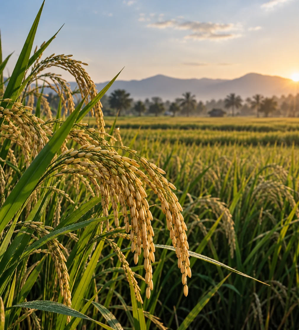 Indian paddy / rice-origin photograph