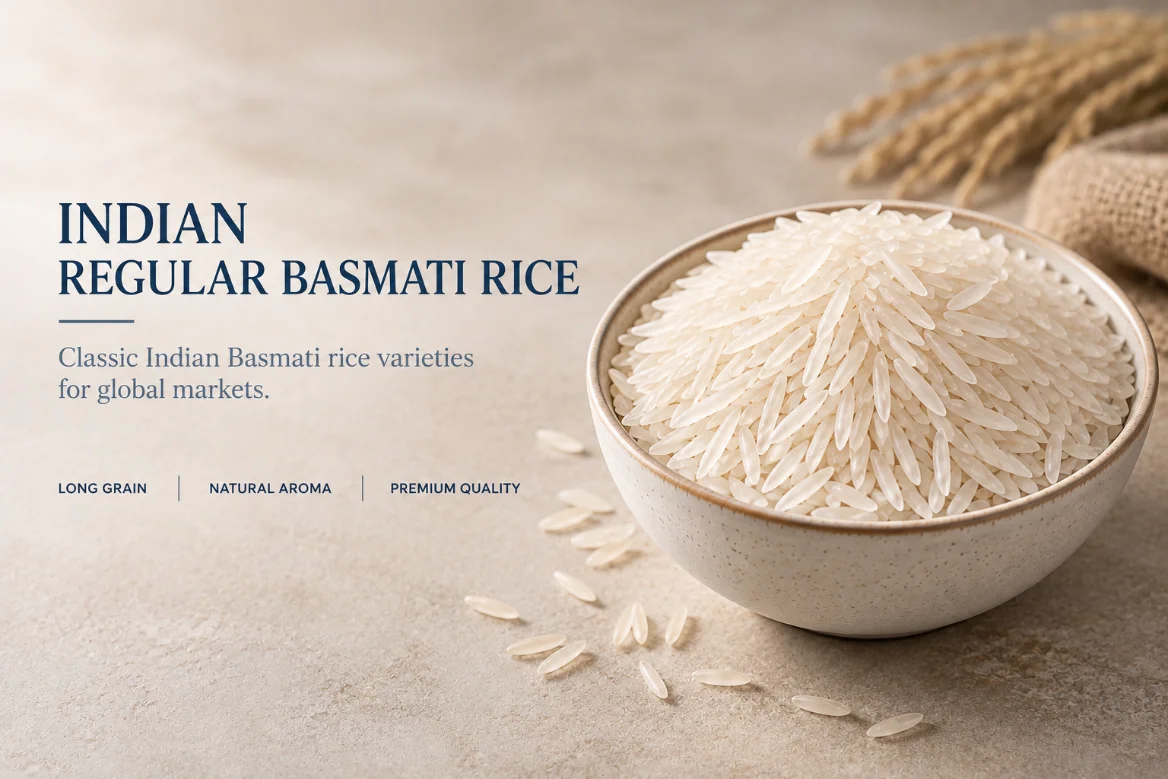 Basmati grain close-up
